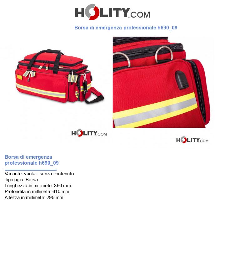 Borsa di emergenza professionale h690_09
