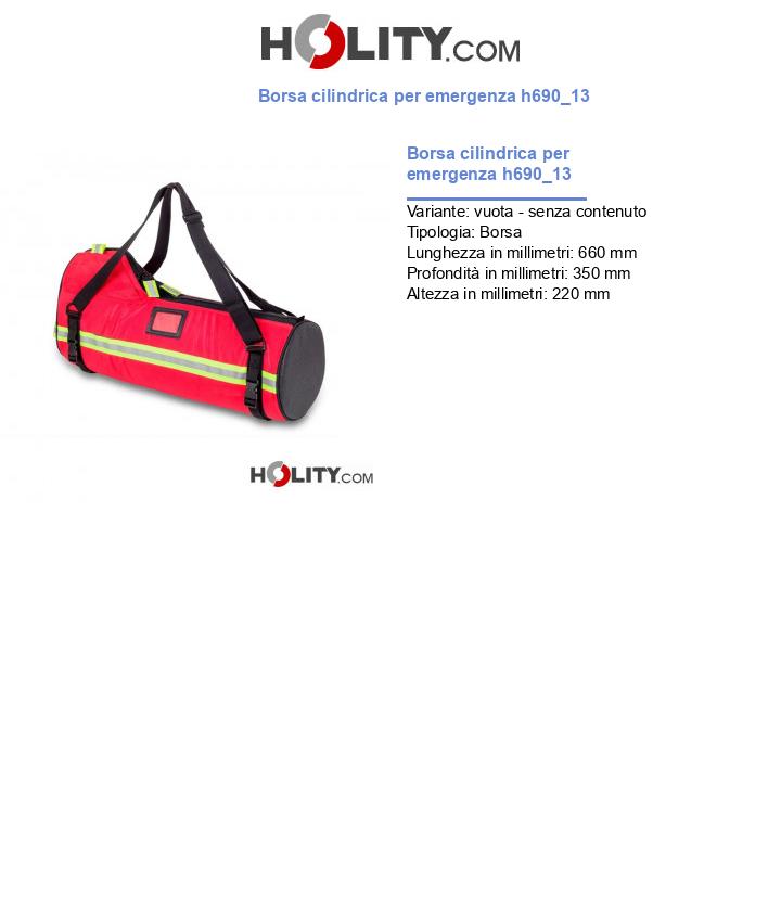 Borsa cilindrica per emergenza h690_13