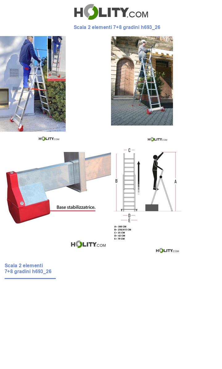 Scala 2 elementi 7+8 gradini h693_26