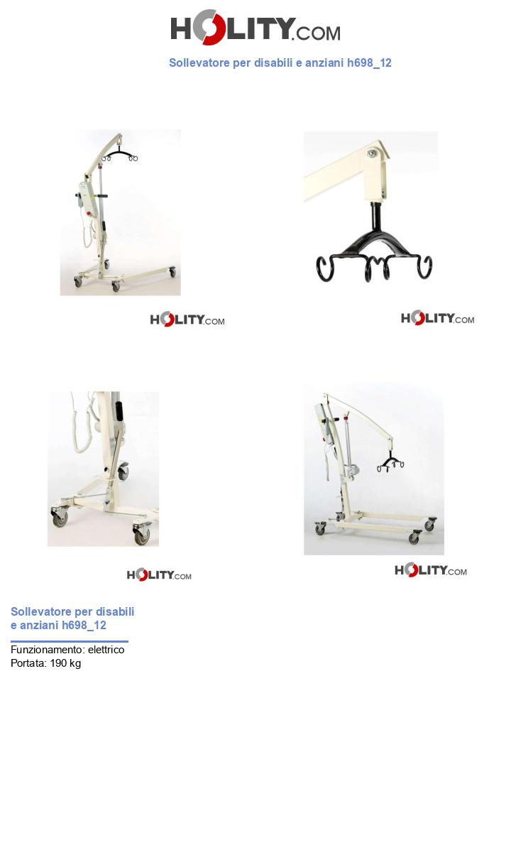 Sollevatore per disabili e anziani h698_12