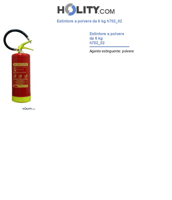 Estintore a polvere da 6 kg h702_02