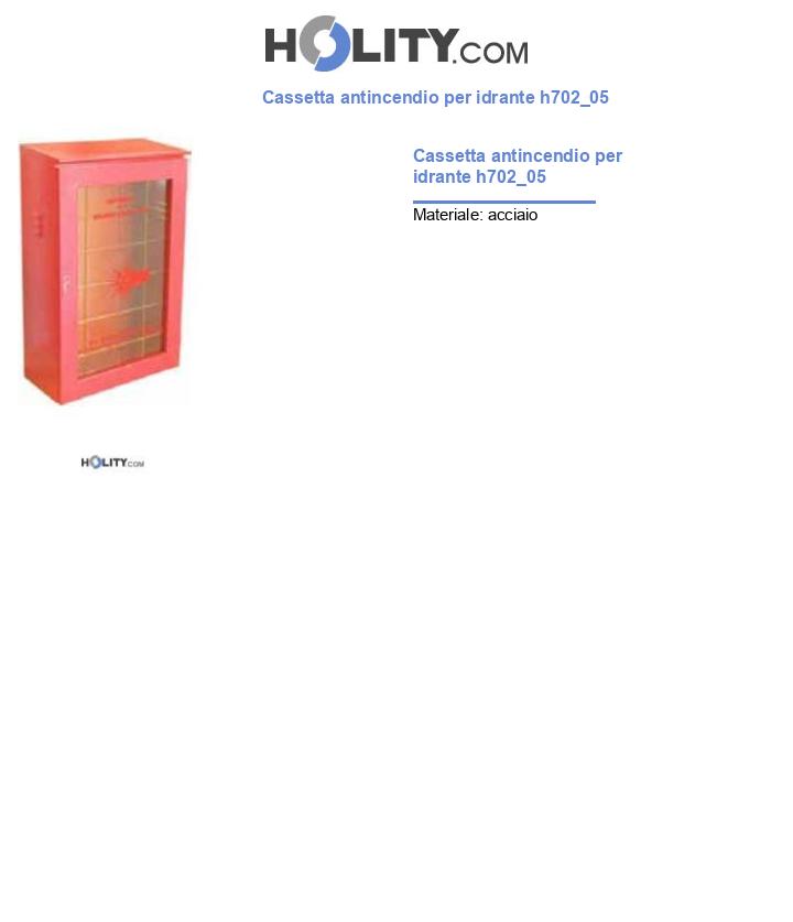 Cassetta antincendio per idrante h702_05
