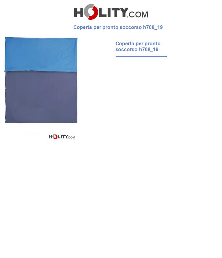 Coperta per pronto soccorso h708_19