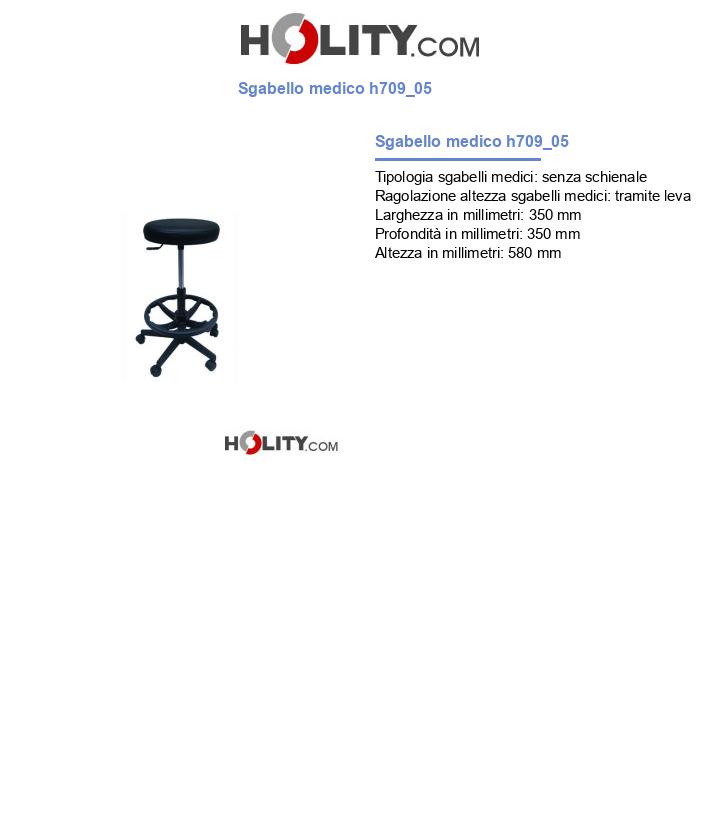Sgabello medico h709_05