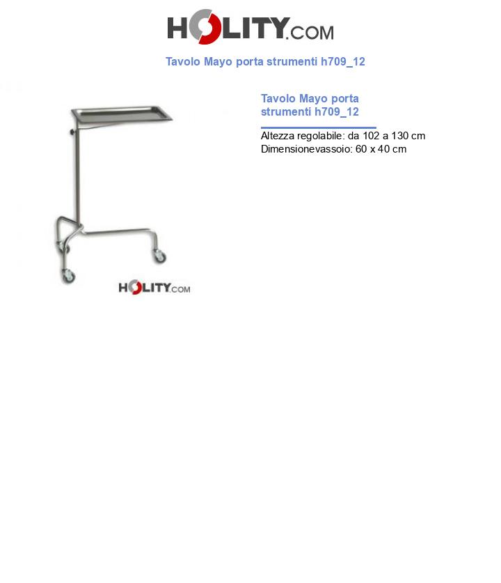 Tavolo Mayo porta strumenti h709_12