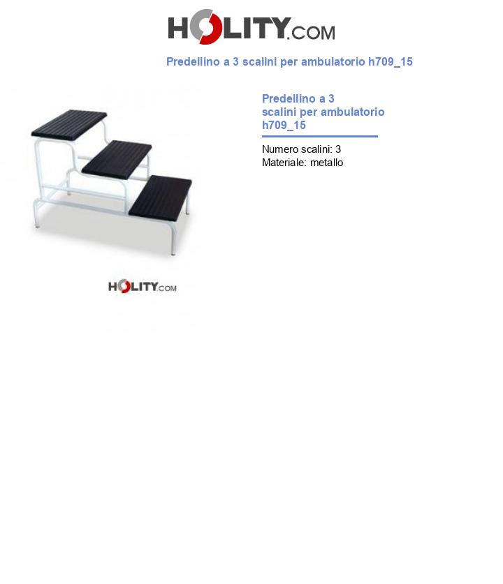 Predellino a 3 scalini per ambulatorio h709_15