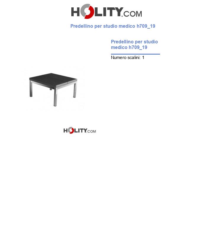 Predellino per studio medico h709_19