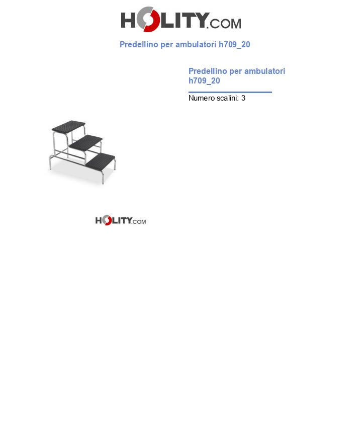 Predellino per ambulatori h709_20