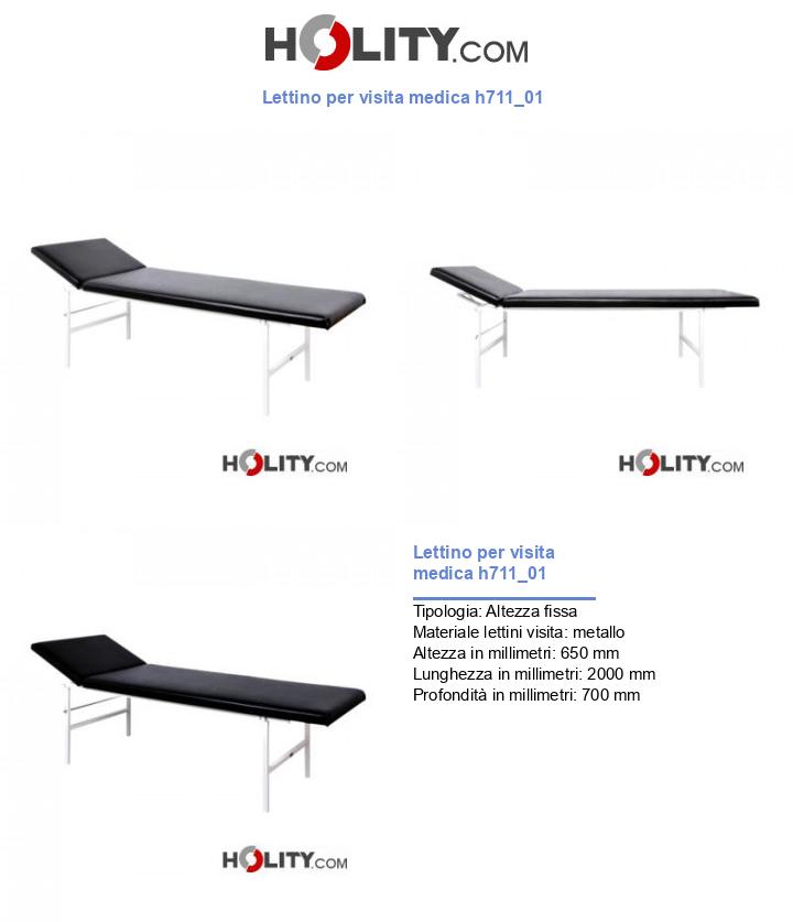 Lettino per visita medica h711_01