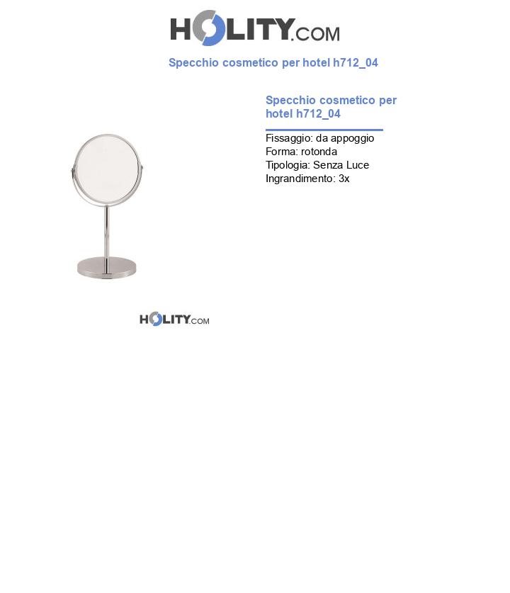 Specchio cosmetico per hotel h712_04