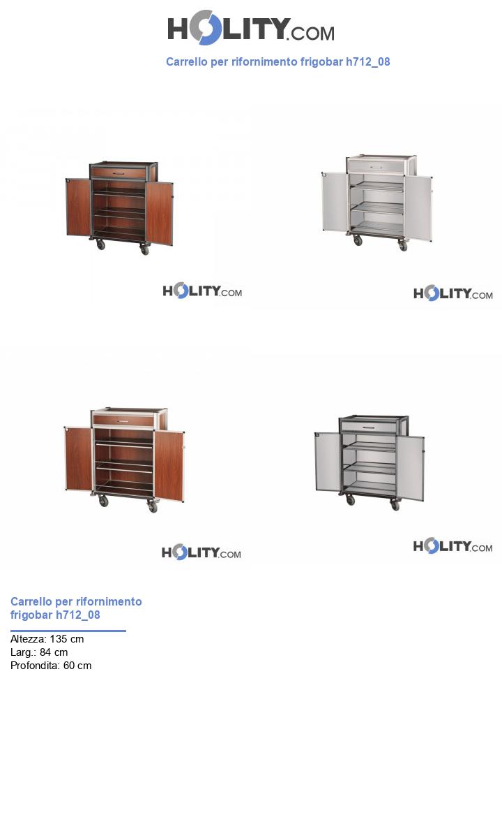 Carrello per rifornimento frigobar h712_08