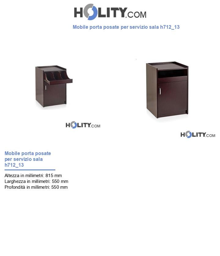 Mobile porta posate per servizio sala h712_13