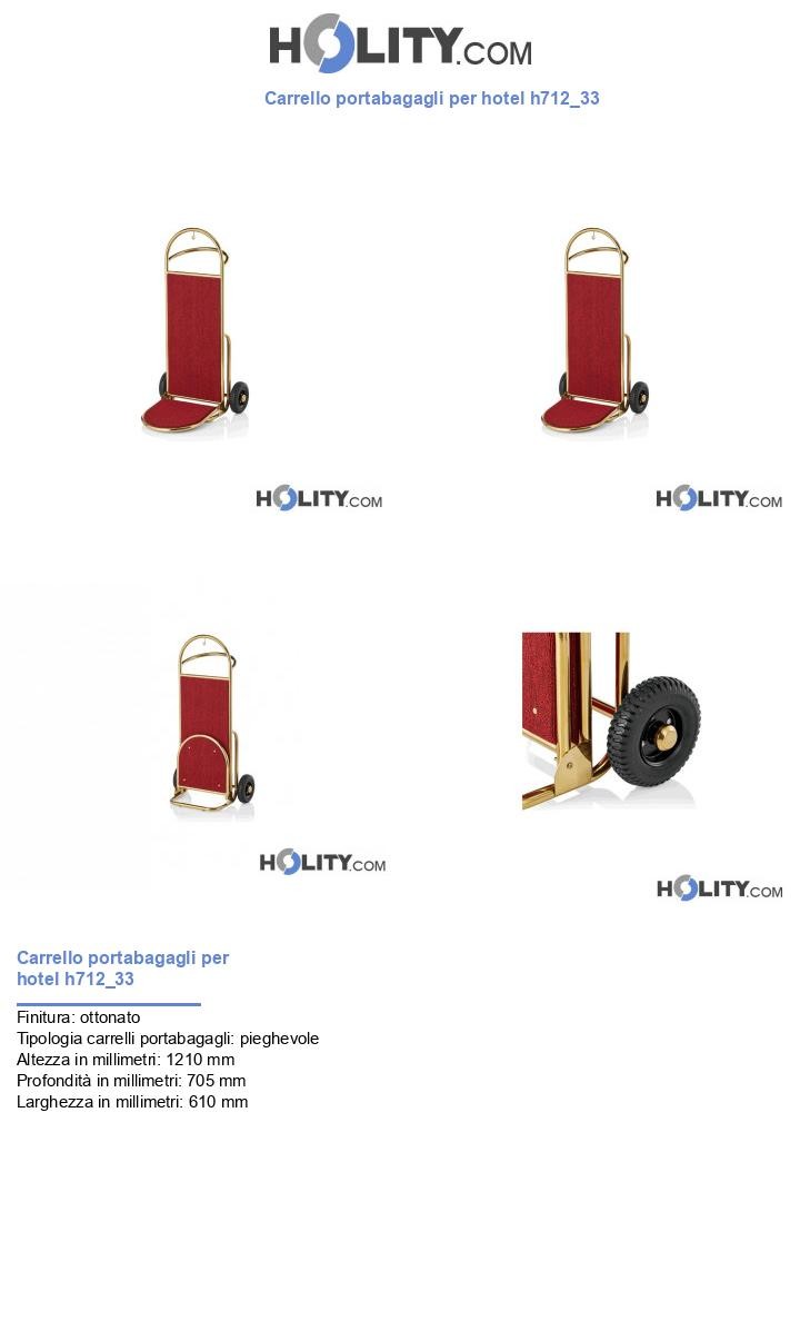 Carrello portabagagli per hotel h712_33