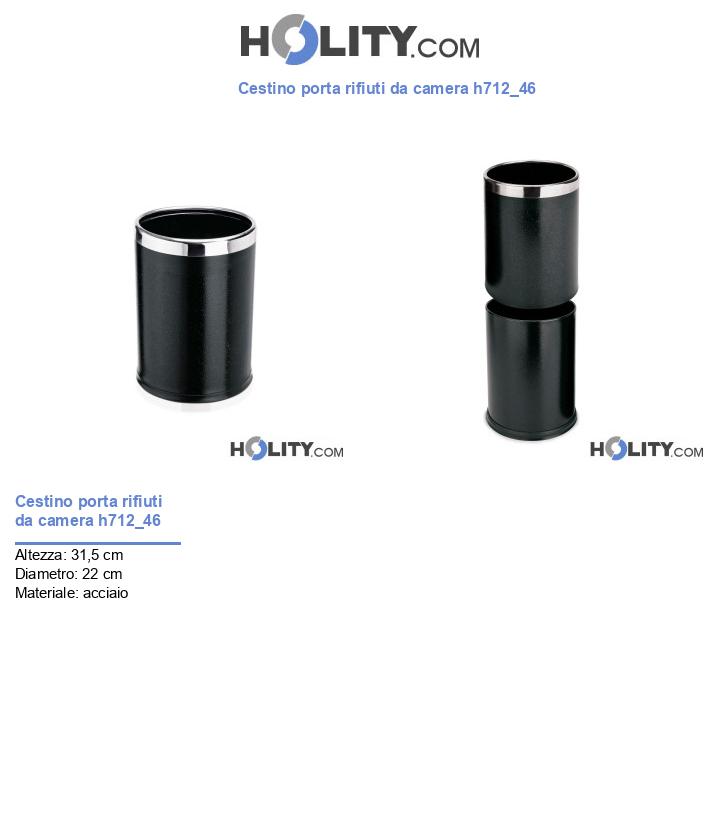 Cestino porta rifiuti da camera h712_46
