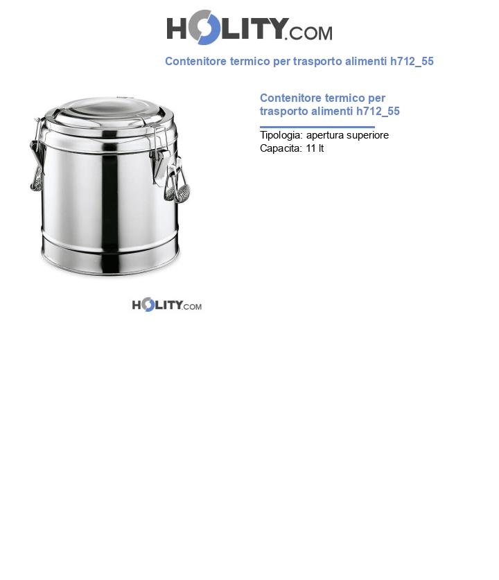 Contenitore termico per trasporto alimenti h712_55