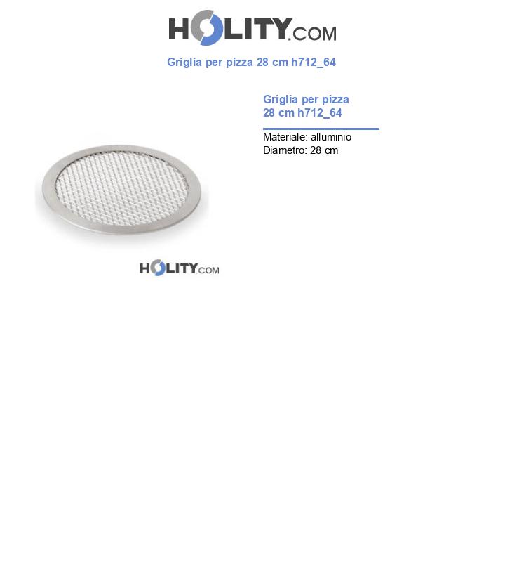 Griglia per pizza 28 cm h712_64