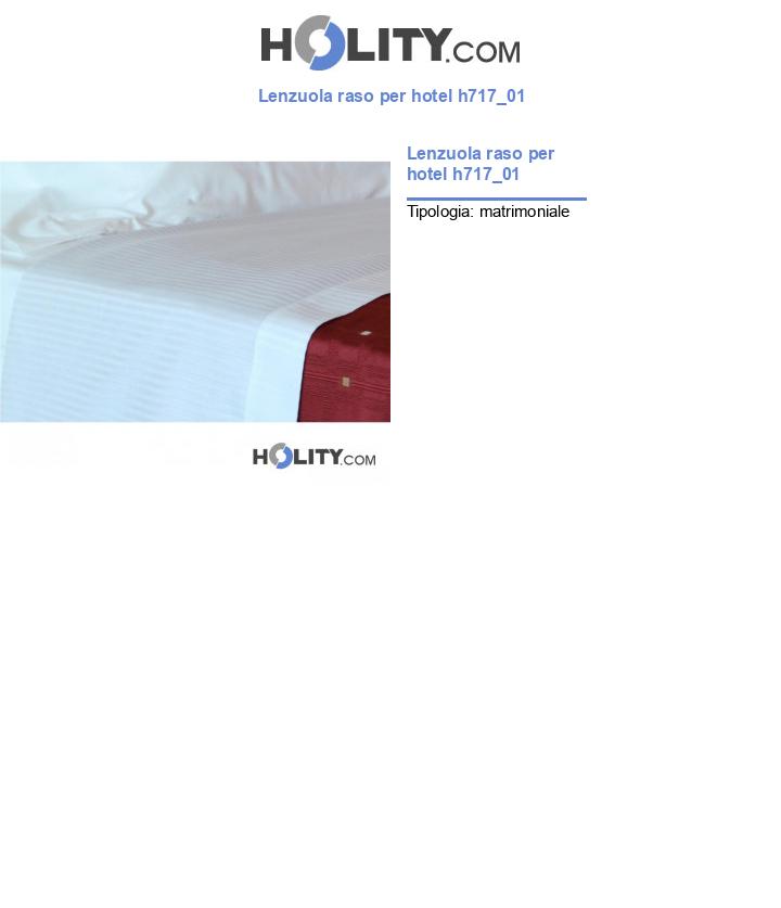 Lenzuola raso per hotel h717_01