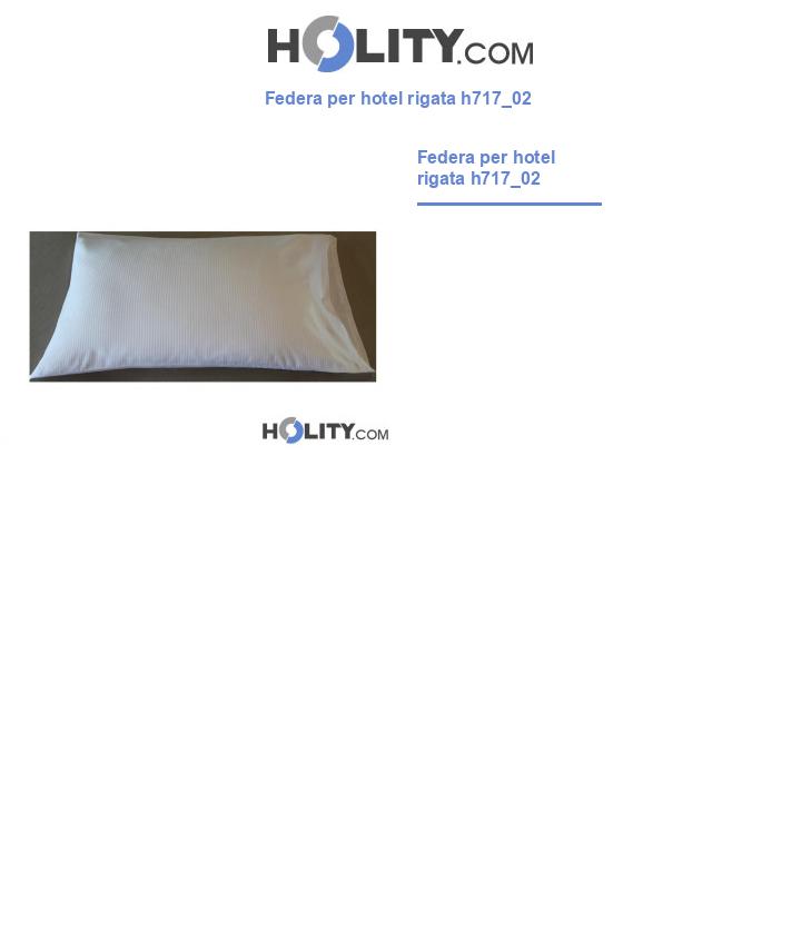 Federa per hotel rigata h717_02