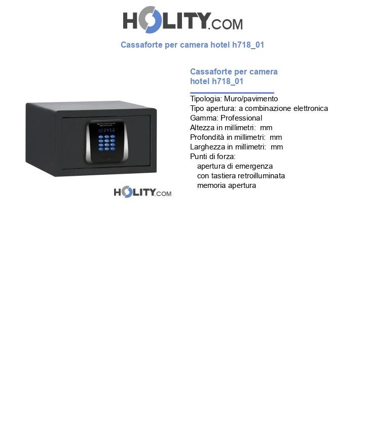 Cassaforte per camera hotel h718_01