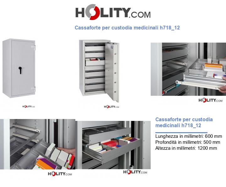 Cassaforte per custodia medicinali h718_12