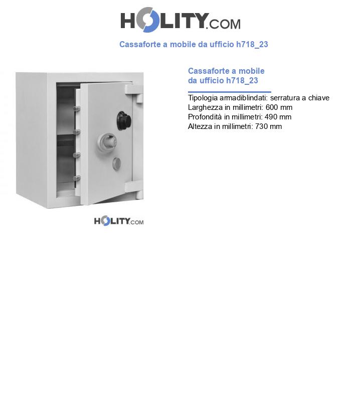 Cassaforte a mobile da ufficio h718_23