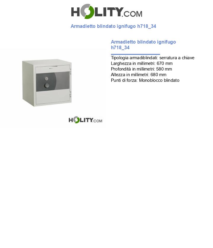 Armadietto blindato ignifugo h718_34