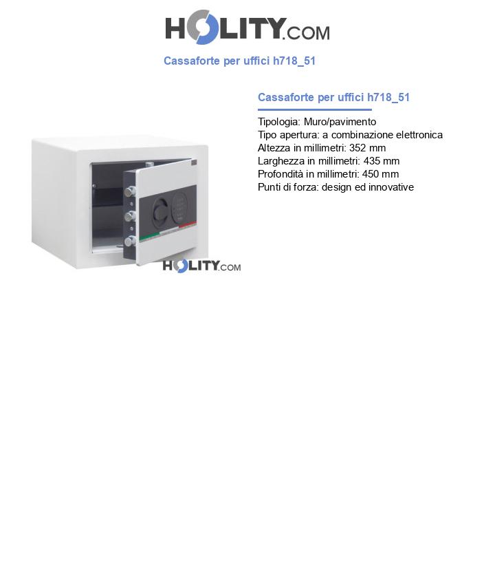 Cassaforte per uffici h718_51