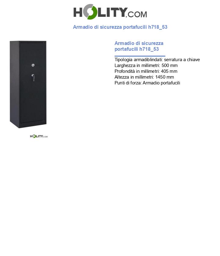 Armadio di sicurezza portafucili h718_53