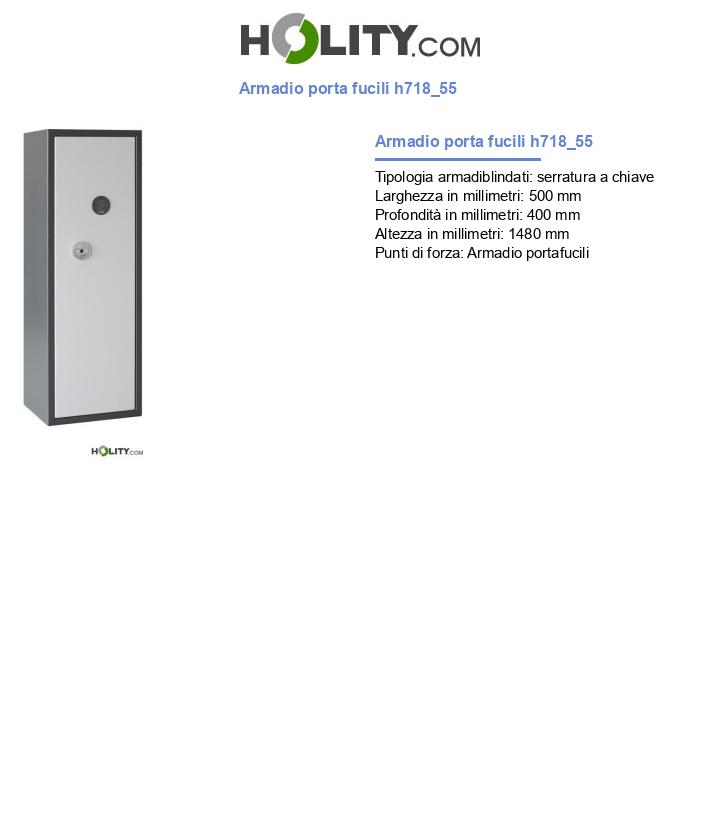 Armadio porta fucili h718_55