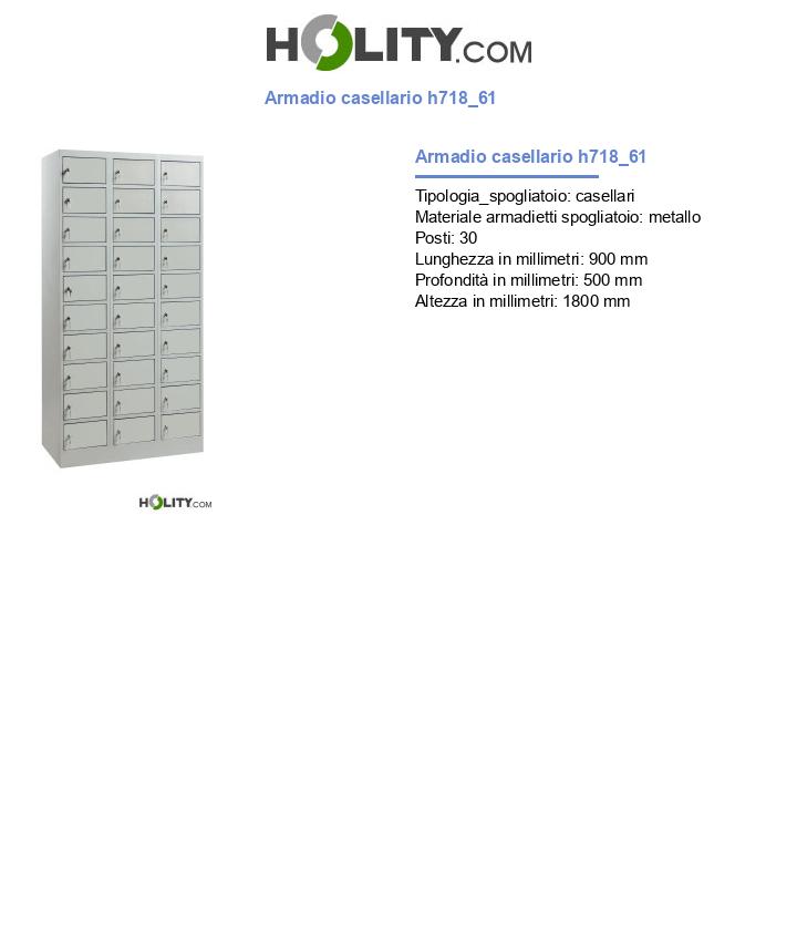 Armadio casellario h718_61