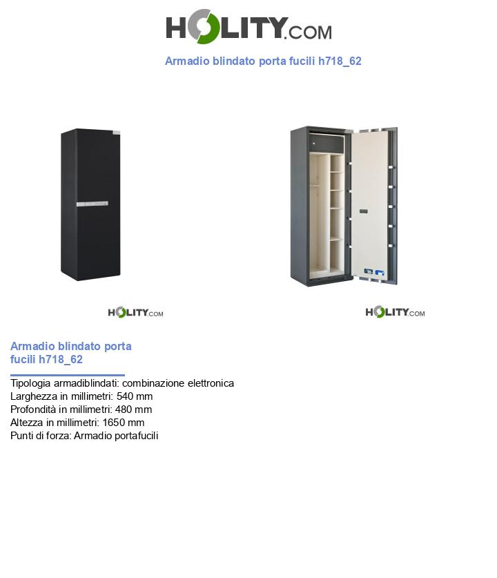 Armadio blindato porta fucili h718_62