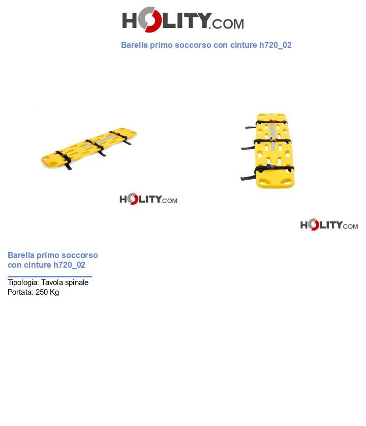 Barella primo soccorso con cinture h720_02
