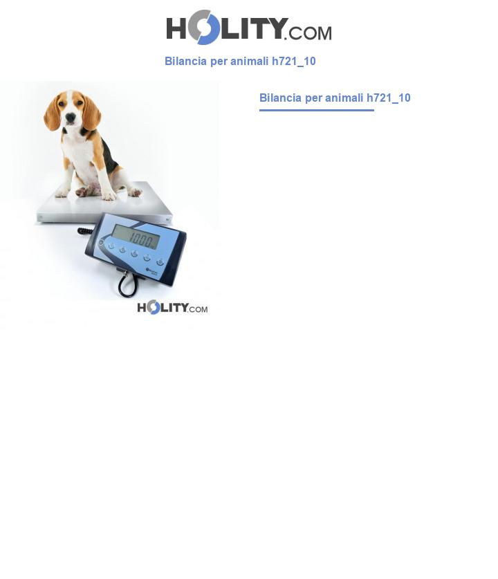 Bilancia per animali h721_10