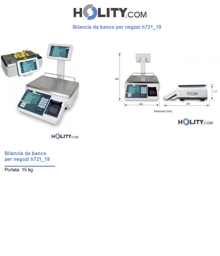 Bilancia da banco per negozi h721_19