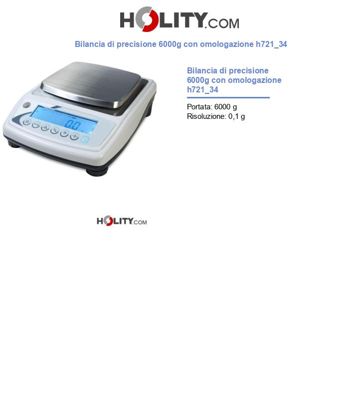 Bilancia di precisione 6000g con omologazione h721_34