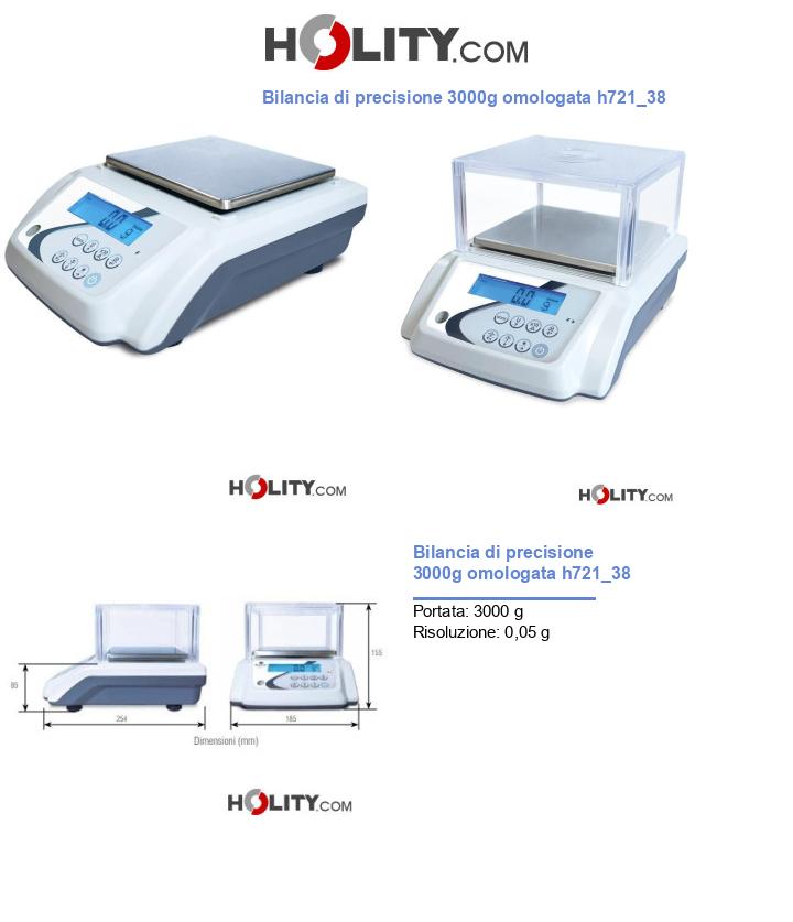 Bilancia di precisione 3000g omologata h721_38