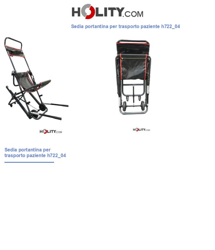 Sedia portantina per trasporto paziente h722_04