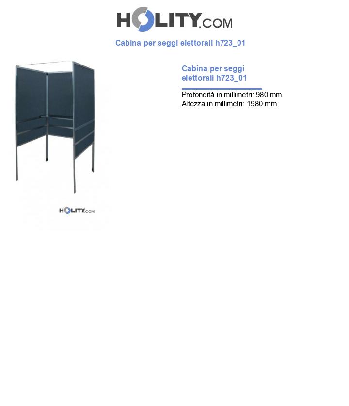 Cabina per seggi elettorali h723_01