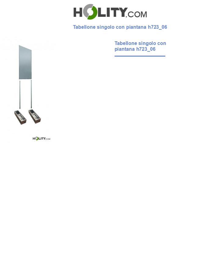 Tabellone singolo h723_06