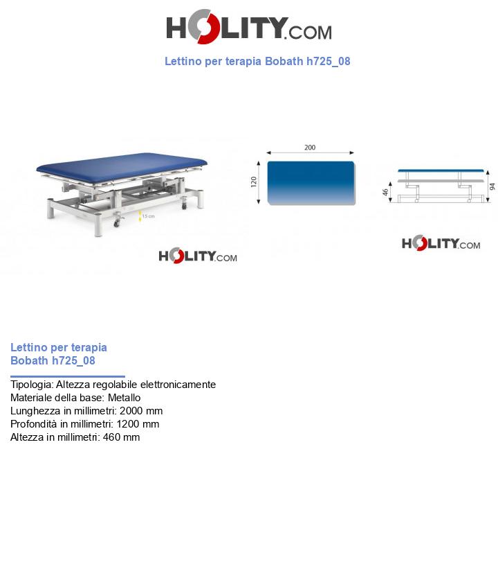 Lettino per terapia Bobath h725_08