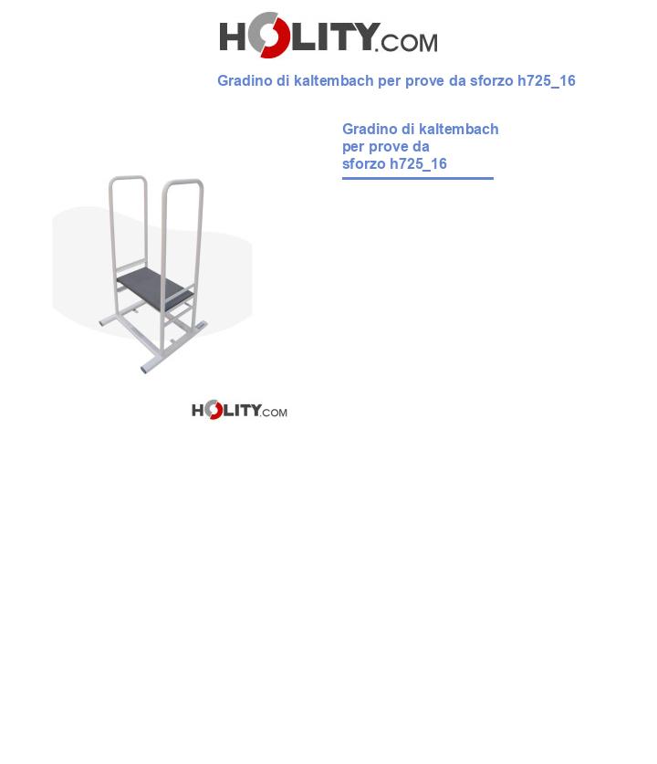 Gradino di kaltembach per prove da sforzo h725_16