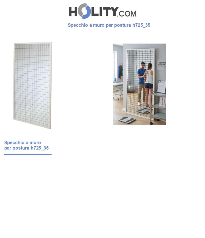 Specchio a muro per postura h725_35