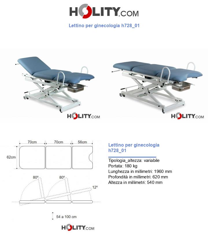 Lettino per ginecologia h728_01