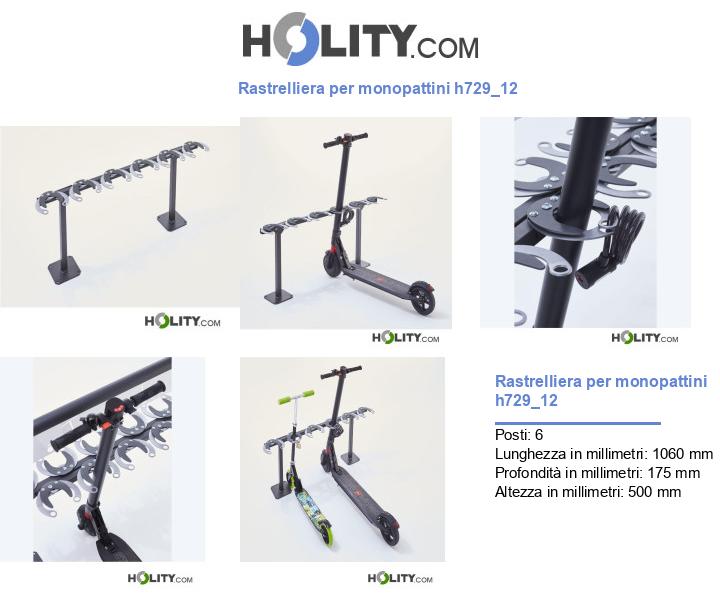 Rastrelliera per monopattini h729_12