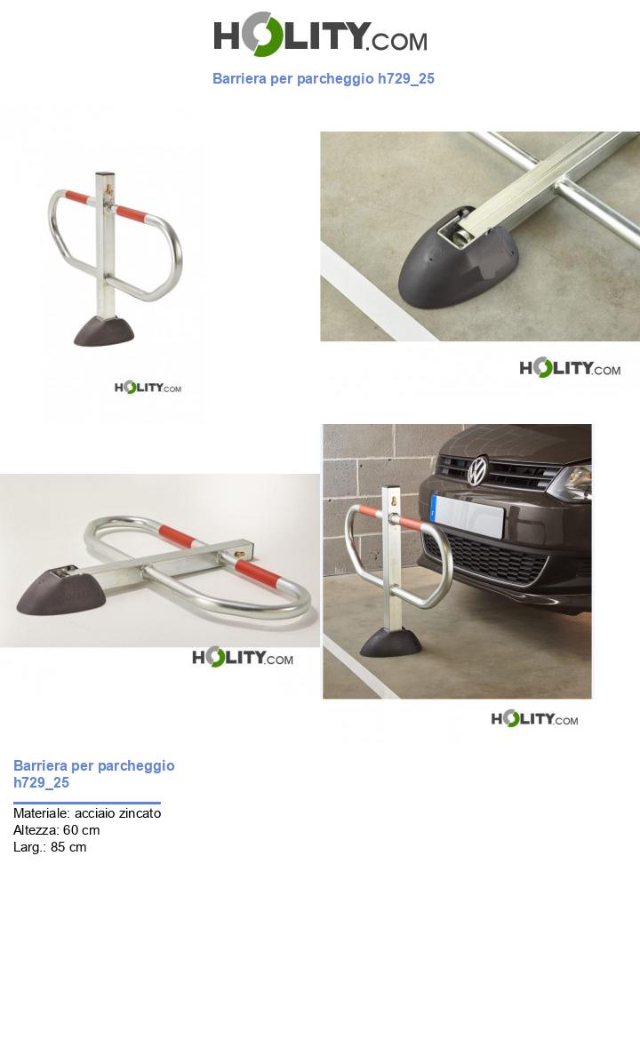 Barriera per parcheggio h729_25