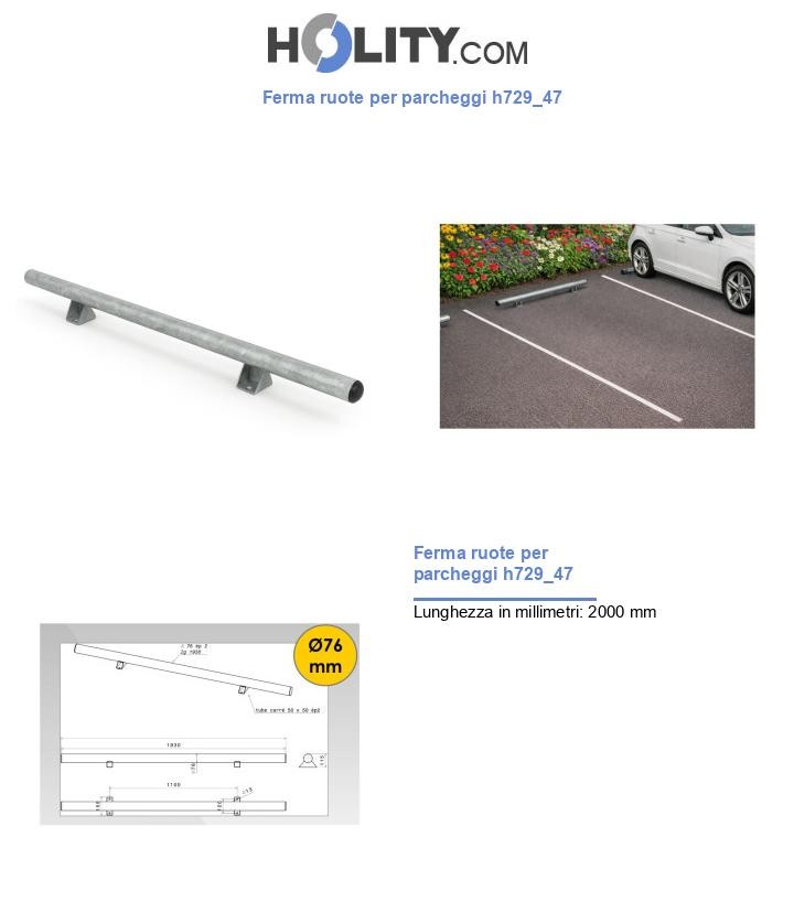 Ferma ruote per parcheggi h729_47
