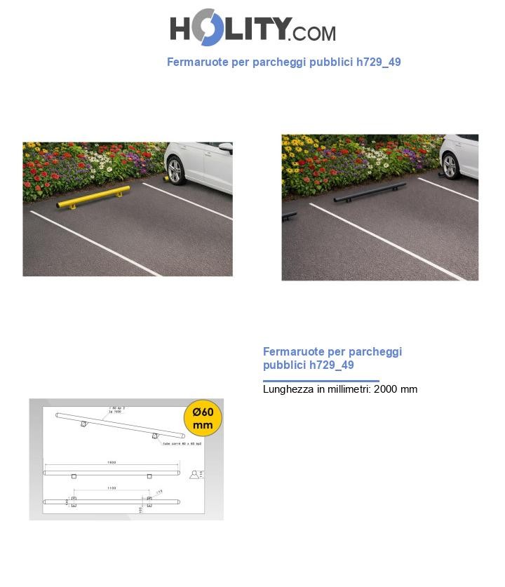 Fermaruote per parcheggi pubblici h729_49