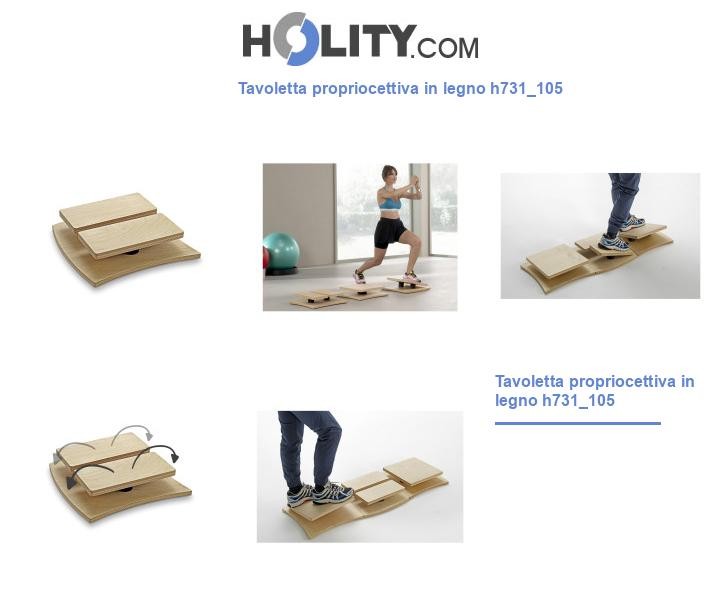 Tavoletta propriocettiva in legno h731_105