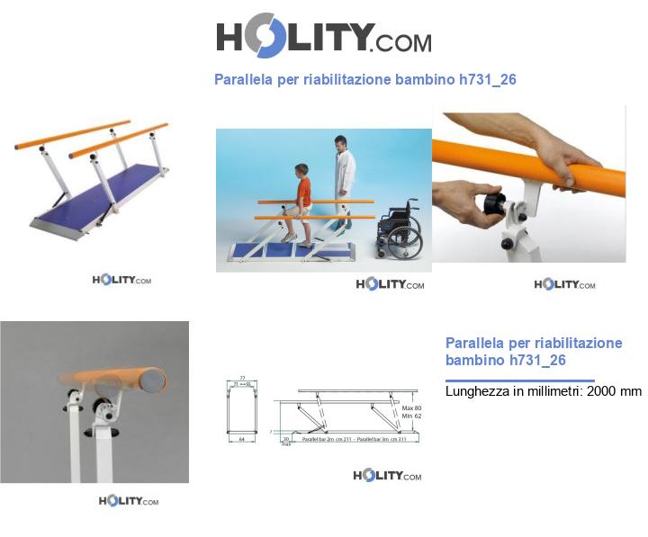 Parallela per riabilitazione bambino h731_26