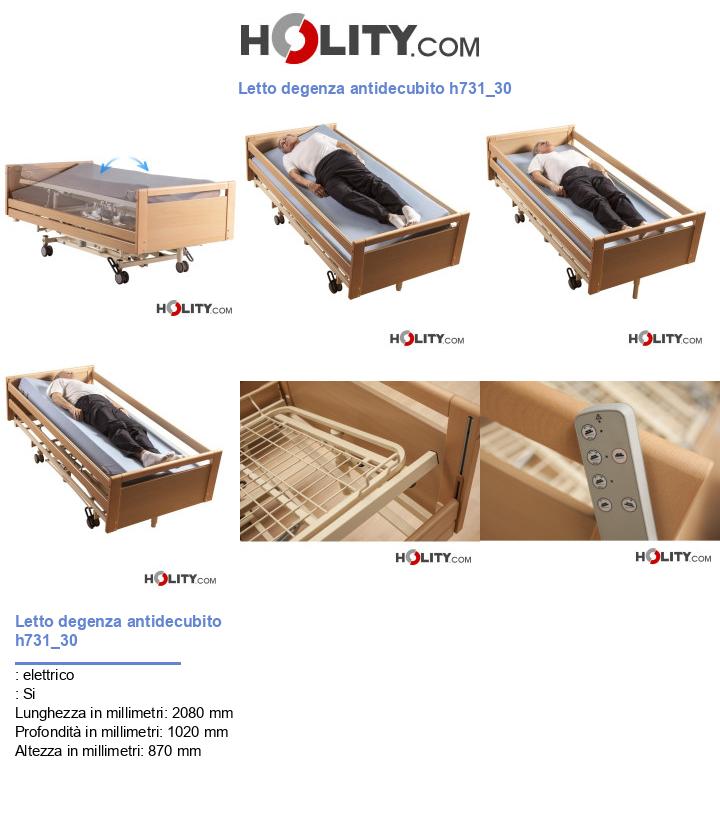 Letto degenza antidecubito h731_30